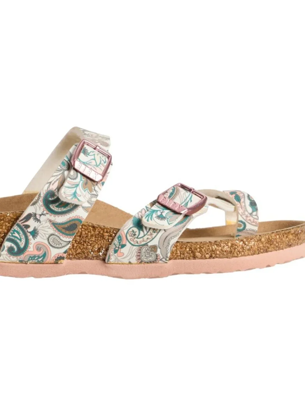 NEW Birkenstock Mayari Paisley Light Rose Size sandals 27 Toddler 10 Girls